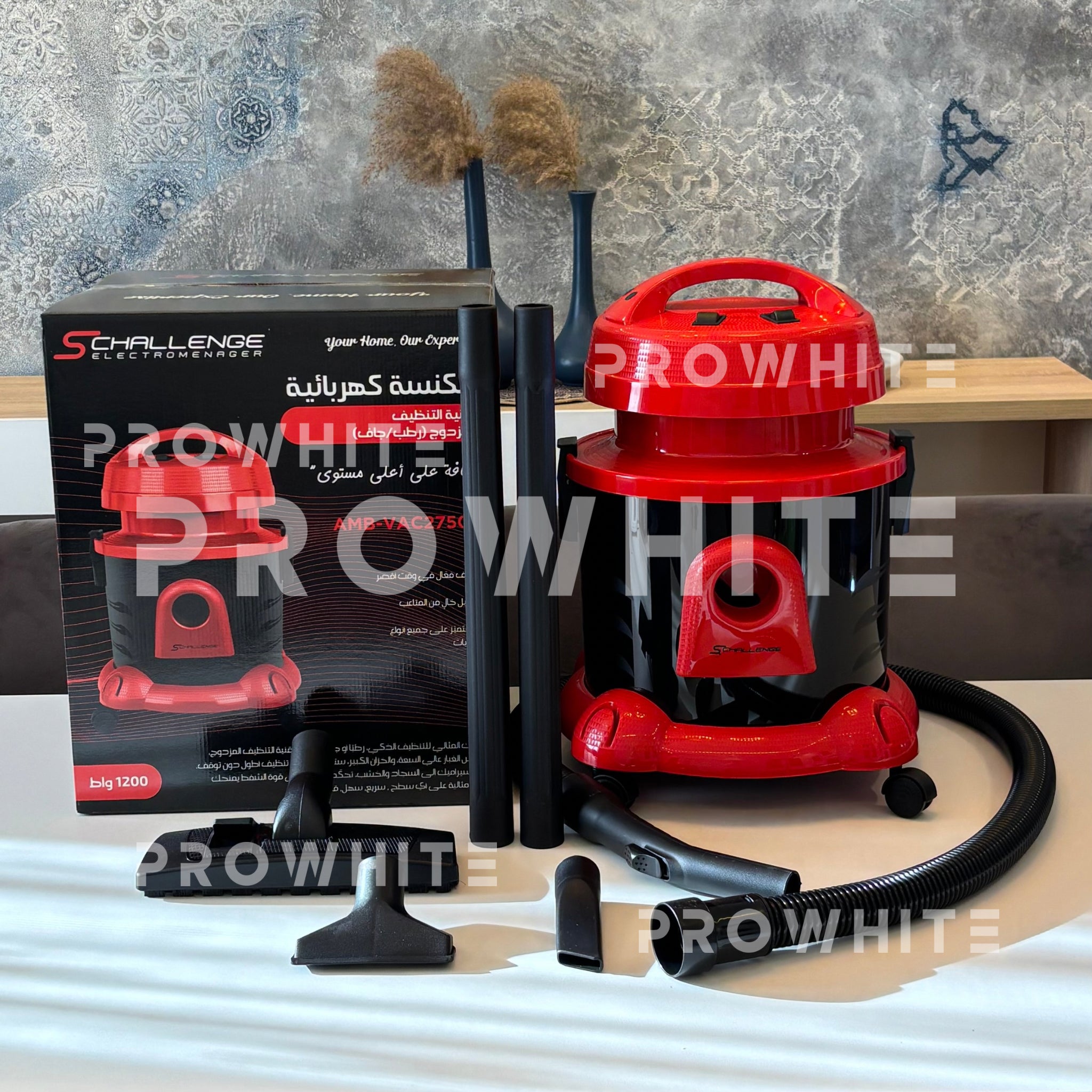 Aspirateur Schallenge Eau Et Poussiére 1200Watt