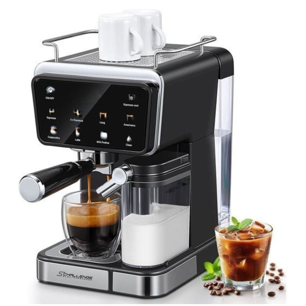Machine a Café Expresso 5 En 1 Schallenge 1350W